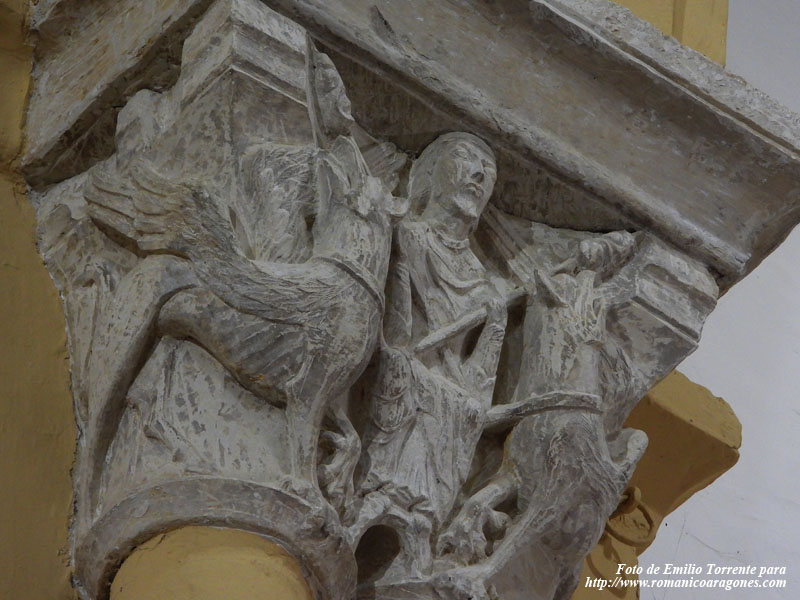 DETALLE DE LA IGLESIA DE PIASCA